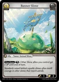 Banner Slime (Curio Foil) - Radiant Origins - Grand Archive TCG card