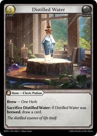 Distilled Water (Curio Foil) - Radiant Origins - Grand Archive TCG card