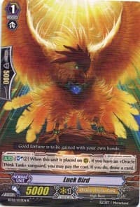 Luck Bird - BT02: Onslaught of Dragon Souls - Cardfight Vanguard card