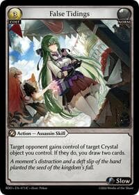 False Tidings (Curio Foil) - Radiant Origins - Grand Archive TCG card