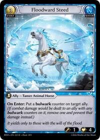 Floodward Steed (Curio Foil) - Radiant Origins - Grand Archive TCG card