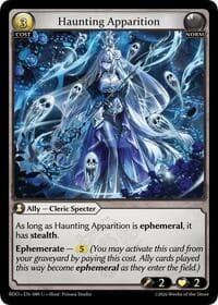 Haunting Apparition (Curio Foil) - Radiant Origins - Grand Archive TCG card