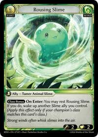 Rousing Slime (Curio Foil) - Radiant Origins - Grand Archive TCG card