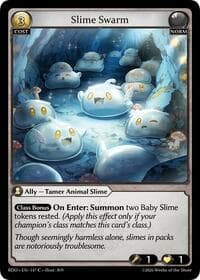 Slime Swarm (Curio Foil) - Radiant Origins - Grand Archive TCG card