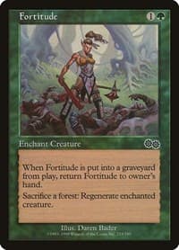 Fortitude - Urza's Saga - Magic: The Gathering card