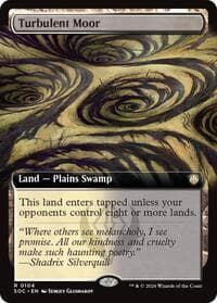 Turbulent Moor (Extended Art) - Commander: Secrets of Strixhaven - Magic: The Gathering card