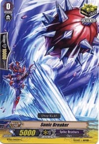 Sonic Breaker - BT02: Onslaught of Dragon Souls - Cardfight Vanguard card