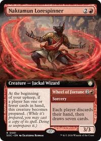Naktamun Lorespinner (Extended Art) - Commander: Secrets of Strixhaven - Magic: The Gathering card