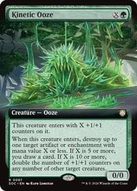 Kinetic Ooze (Extended Art) - Commander: Secrets of Strixhaven - Magic: The Gathering card