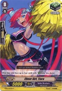 Cheer Girl, Tiara - BT02: Onslaught of Dragon Souls - Cardfight Vanguard card