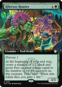 Ribtruss Roaster (Extended Art) - Commander: Secrets of Strixhaven - Magic: The Gathering card
