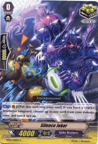 Silence Joker - BT02: Onslaught of Dragon Souls - Cardfight Vanguard card