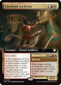 Lorehold Archivist (Extended Art) - Commander: Secrets of Strixhaven - Magic: The Gathering card