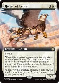 Herald of Amity (Extended Art) - Commander: Secrets of Strixhaven - Magic: The Gathering card