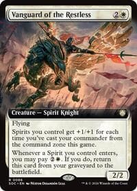 Vanguard of the Restless (Extended Art) - Commander: Secrets of Strixhaven - Magic: The Gathering card
