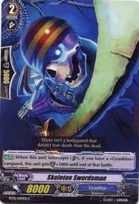 Skeleton Swordsman - BT02: Onslaught of Dragon Souls - Cardfight Vanguard card