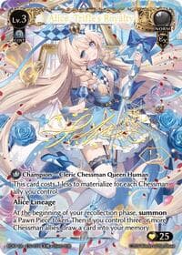 Alice, Trifle's Royalty (CUR) - Radiant Origins - Grand Archive TCG card