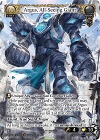 Argus, All-Seeing Giant - Radiant Origins - Grand Archive TCG card