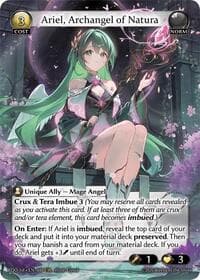 Ariel, Archangel of Natura - Radiant Origins - Grand Archive TCG card