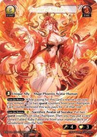 Avatar of Suzaku (CSR) - Radiant Origins - Grand Archive TCG card