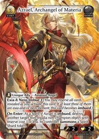 Azrael, Archangel of Materia - Radiant Origins - Grand Archive TCG card