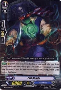 Evil Shade - BT02: Onslaught of Dragon Souls - Cardfight Vanguard card