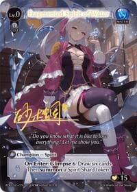Fragmented Spirit of Water (005A) - Radiant Origins - Grand Archive TCG card