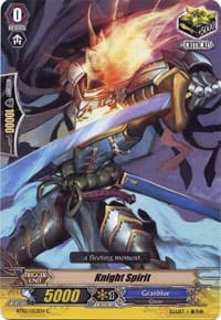 Knight Spirit - BT02: Onslaught of Dragon Souls - Cardfight Vanguard card