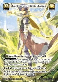Lightweaver's Infinite Shaping - Radiant Origins - Grand Archive TCG card