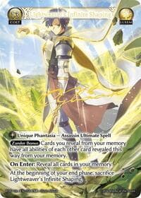 Lightweaver's Infinite Shaping (CSR) - Radiant Origins - Grand Archive TCG card