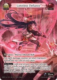 Limitless Defiance - Radiant Origins - Grand Archive TCG card