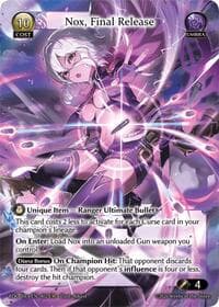 Nox, Final Release - Radiant Origins - Grand Archive TCG card