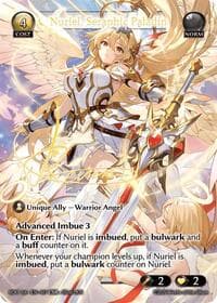 Nuriel, Seraphic Paladin (CSR) - Radiant Origins - Grand Archive TCG card