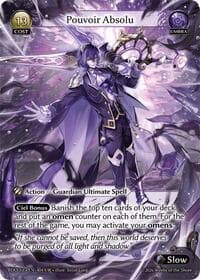 Pouvoir Absolu - Radiant Origins - Grand Archive TCG card