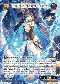Raziel, Archangel of Libra - Radiant Origins - Grand Archive TCG card