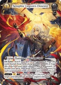 Seraphic Legion's Descent (139B) - Radiant Origins - Grand Archive TCG card