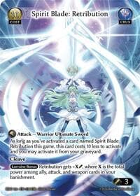 Spirit Blade: Retribution - Radiant Origins - Grand Archive TCG card