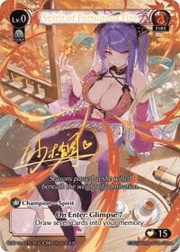 Spirit of Fortuitous Fire (003C) - Radiant Origins - Grand Archive TCG card