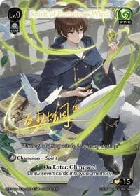 Spirit of Fortuitous Wind (009A) - Radiant Origins - Grand Archive TCG card