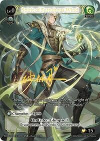Spirit of Fortuitous Wind (009C) - Radiant Origins - Grand Archive TCG card