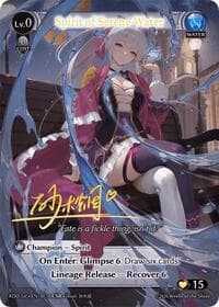 Spirit of Serene Water (007A) - Radiant Origins - Grand Archive TCG card