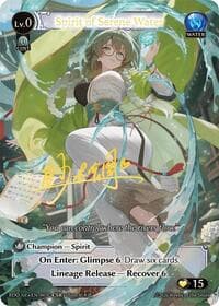 Spirit of Serene Water (007C) - Radiant Origins - Grand Archive TCG card