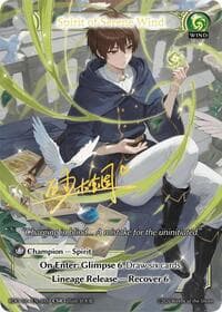 Spirit of Serene Wind (010A) - Radiant Origins - Grand Archive TCG card