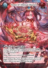 Tome of Abyssal Heaven - Radiant Origins - Grand Archive TCG card