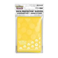 Pokemon - 65-Pack Deck Protector: Energy - Lightning Type - Ultra Pro Card Sleeves - Card Sleeves card