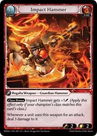 Impact Hammer - Radiant Origins - Grand Archive TCG card