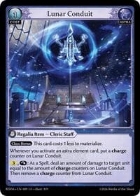 Lunar Conduit - Radiant Origins - Grand Archive TCG card