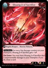Shuang Ji of Sacrifice - Radiant Origins - Grand Archive TCG card