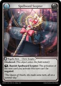 Spellward Scepter - Radiant Origins - Grand Archive TCG card