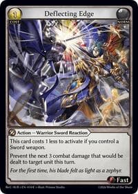 Deflecting Edge - Mordred Re: Collection, Aurelian Regent - Grand Archive TCG card